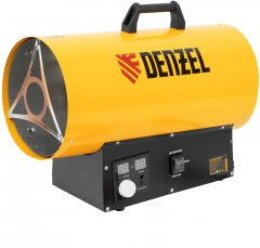 Газовая тепловая пушка GHG-15i, 15 кВт, цифровой термостат, пропан-бутан Denzel 96478