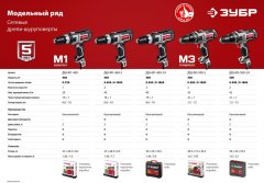 Сетевая дрель-шуруповерт ЗУБР ДШ-М3-500-2 К