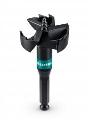 KRAFTOOL SELF FEED d 54 мм, cверло по дереву самоврезающееся (29951-54)