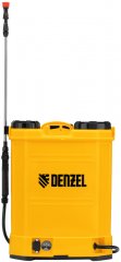 Опрыскиватель ранцевый аккумуляторный D-16LA, 16 л, щелочной акк., 12 В, 8 Ач// Denzel