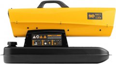 Дизельная тепловая пушка DHG-25i, 25 кВт, 600 м3/ч, прямой нагрев, термостат Denzel 96483