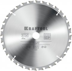 Диск пильный по дереву KRAFTOOL Fast 315x30 мм, 32Т 36950-315-30