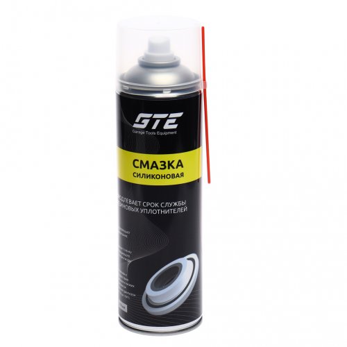 Смазка силиконовая 650мл аэрозоль GTE