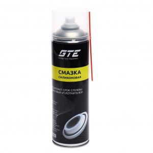 Смазка силиконовая 650мл аэрозоль GTE