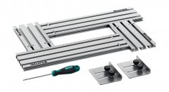 Шаблон фрезерный в комплекте с 2 упорами KRAFTFLEX MFS-200-400 мм, 4шт, KRAFTOOL 32807