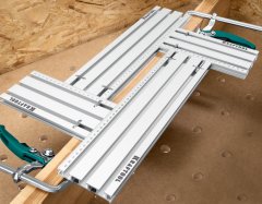 Шаблон фрезерный в комплекте с 2 упорами KRAFTFLEX MFS-200-400 мм, 4шт, KRAFTOOL 32807