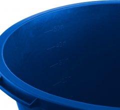 Усиленный круглый строительный таз ЗУБР 60 л 06094-65