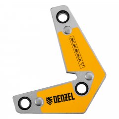 Фиксатор магнитный для сварочных работ усилие 25 LB, 30х45х60х75х90х135 град. DENZEL 97566