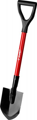 Автомобильная лопата МАСТЕР, стальной черенок, ЗУБР 39258