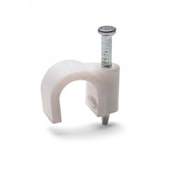 Скоба пластиковая СПК 5 (50шт) Fortisflex 49459