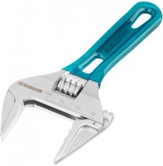 Ключ разводной, 140 мм, CrV, укороченная ручка Gross 15565