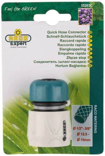 Соединитель (шланг 1/2"- насадка) для системы полива RACO 4250-55203C