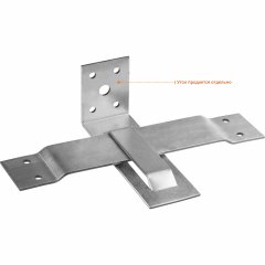 Скользящая опора для стропил ЗУБР СОС-2.0 пластина 40x200(140) x 2мм 310166-140