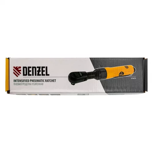 Усиленная пневмотрещотка RP100, 1/2", 160 об/мин, 100 Нм Denzel 57475