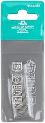 Сверла по металлу HSS шлифованные, угол заточки 135°, 1 x 34 мм (10 шт.) MOS 35668М
