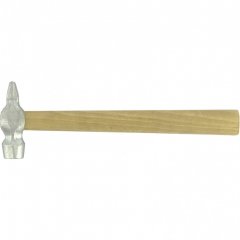 Молоток слесарный, 200 г, круглый боек, деревянная рукоятка Россия 10238