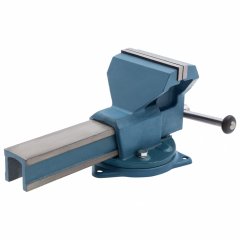 Тиски слесарные, 140 мм, поворотные (Глазов) Россия 18667