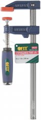 Струбцина тип "F" усиленная, мягкая ручка 50х200 мм FIT 59152