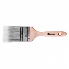 Кисть плоская Platinum 2.5", искусственная щетина, деревянная ручка MTX 83330