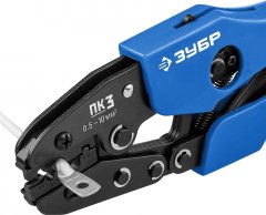 Пресс-клещи для медных наконечников ЗУБР Профессионал ПК-3 0.5 -10 мм.кв 45456-3