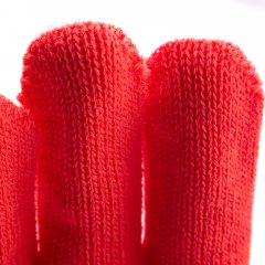 Перчатки трикотажные, акрил, коралл, оверлок Россия Сибртех 68658