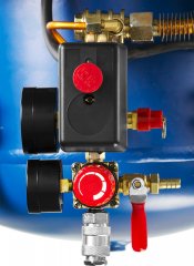 Воздушный поршневой масляный компрессор ЗУБР ПРОФЕССИОНАЛ 360 л/мин, 50 л, 2200 Вт, ЗКПМ-360-50-Р-2.2