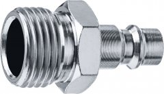 Переходник ЗУБР Профессионал 1/2"M - рапид штуцер 64915-1/2