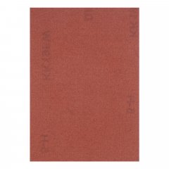 Шлифлист на тканевой основе, зернистость № 5, 240 х 170 мм, 10 шт, водостойкий, "БАЗ" Россия 75655