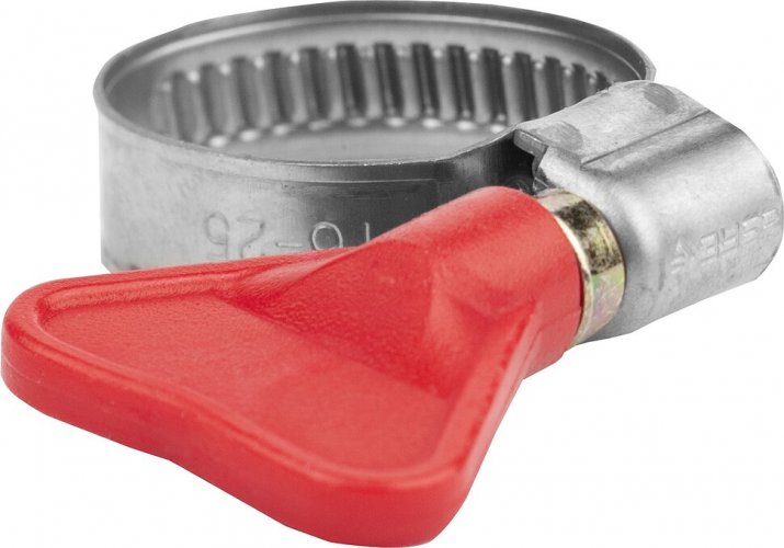 Хомуты бабочка ЗУБР Эксперт нержавеющая сталь, 100 шт. 37835-35-50-100