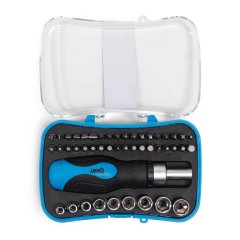 Набор отвертка с битами НБ-46 серия МАСТЕР КВТ 78709