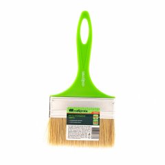 Кисть флейцевая &quot;Евро&quot;, 100 x 8, натуральная щетина, пластиковая ручка Сибртех 83304