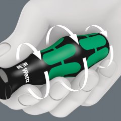 334 Шлицевая отвертка, 1.0 x 6.0 x 125 mm, WERA, ( WE-007620 )