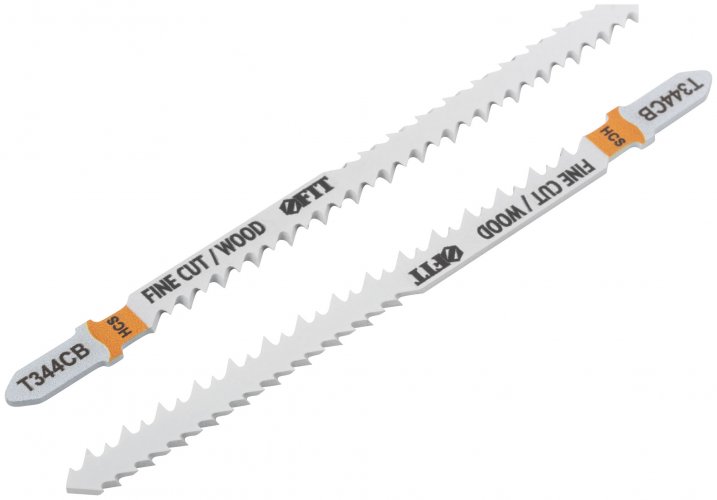 Полотна по дереву двусторонние, HCS, шлифованные под свободным углом зубья, 116/90 мм (T344CB), 2 шт. FIT 40960