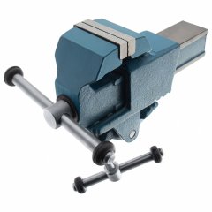 Тиски слесарные, 63 мм, крепление для стола, винтовой зажим (Глазов) Россия 18660