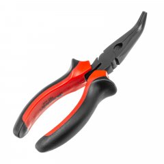 Длинногубцы изогнутые Black Nickel, 160 мм, двухкомпонентные рукоятки Matrix 17458