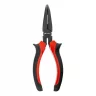 Длинногубцы изогнутые Black Nickel, 160 мм, двухкомпонентные рукоятки Matrix 17458