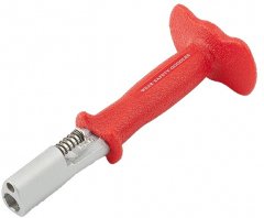 Набор рихтовочный, держатель, обрезиненная ручка, сменные бойки, 10 шт, пластиковый бокс Matrix ( 13510 )