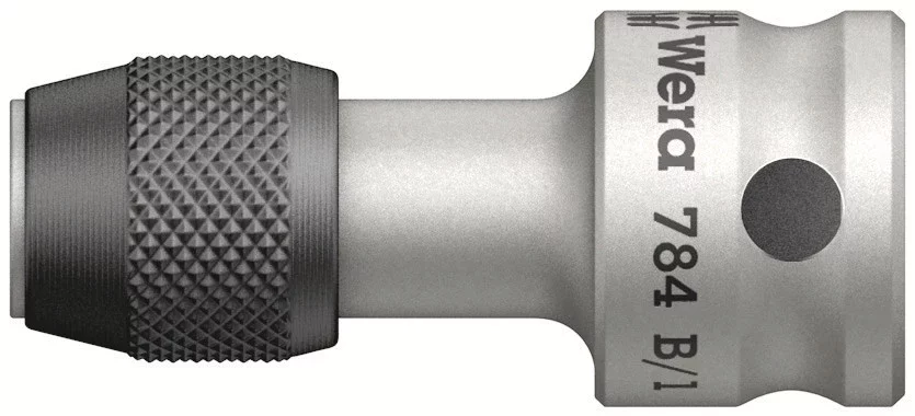 784 B 3/8"переходник c быстросменным патроном, 1/4 дюйм x 43 mm, WERA, ( WE-042755 )