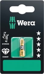 855/1 BDC Биты SB PZ2, PZ 2 x 25 mm, WERA, ( WE-073337 )