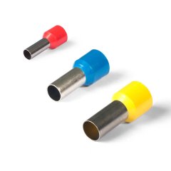 Наконечник штыревой втулочный изолированный НШВИ 16–12 КВТ 79452