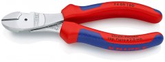 Кусачки боковые особой мощности хромированные 160 мм, KNIPEX, ( KN-7405160 )
