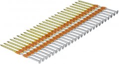 Гвозди для пнев. нейлера (оцинк.), длина - 75 мм, диам. - 3,05 мм, 2000 шт. Denzel 57687
