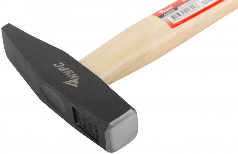 Молоток слесарный, деревянная ручка "Оптима" 300 гр. КУРС 44103