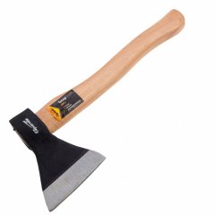 Топор, 600 г, в сборе, кованый, деревянное топорище Sparta 21605