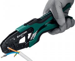 Пресс-клещи KRAFTOOL CP-1 для втулочных наконечников, 0.5 - 6 мм2, 45461-1