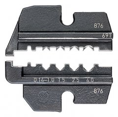 Плашка опрессовочная для штекеров Solar (Wieland), KNIPEX, ( KN-9749691 )
