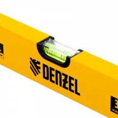 Уровень алюминиевый, 1500 мм, фрезерованный, 3 глазка Denzel 33685