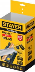 STAYER 100 х 55 мм, 350 мм, пластиковое стусло с пилой, Professional (15395-35)