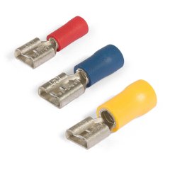 Разъем кабельный плоский изолированный «мама» ВРПИ-М 2.5–(6.3) серия ПРОФИ КВТ 59129