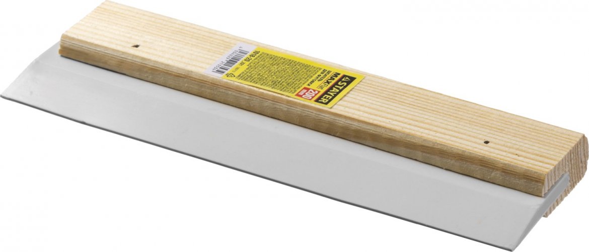 Резиновый шпатель STAYER MASTER для затирки, белый, 200мм 1018-20_z01